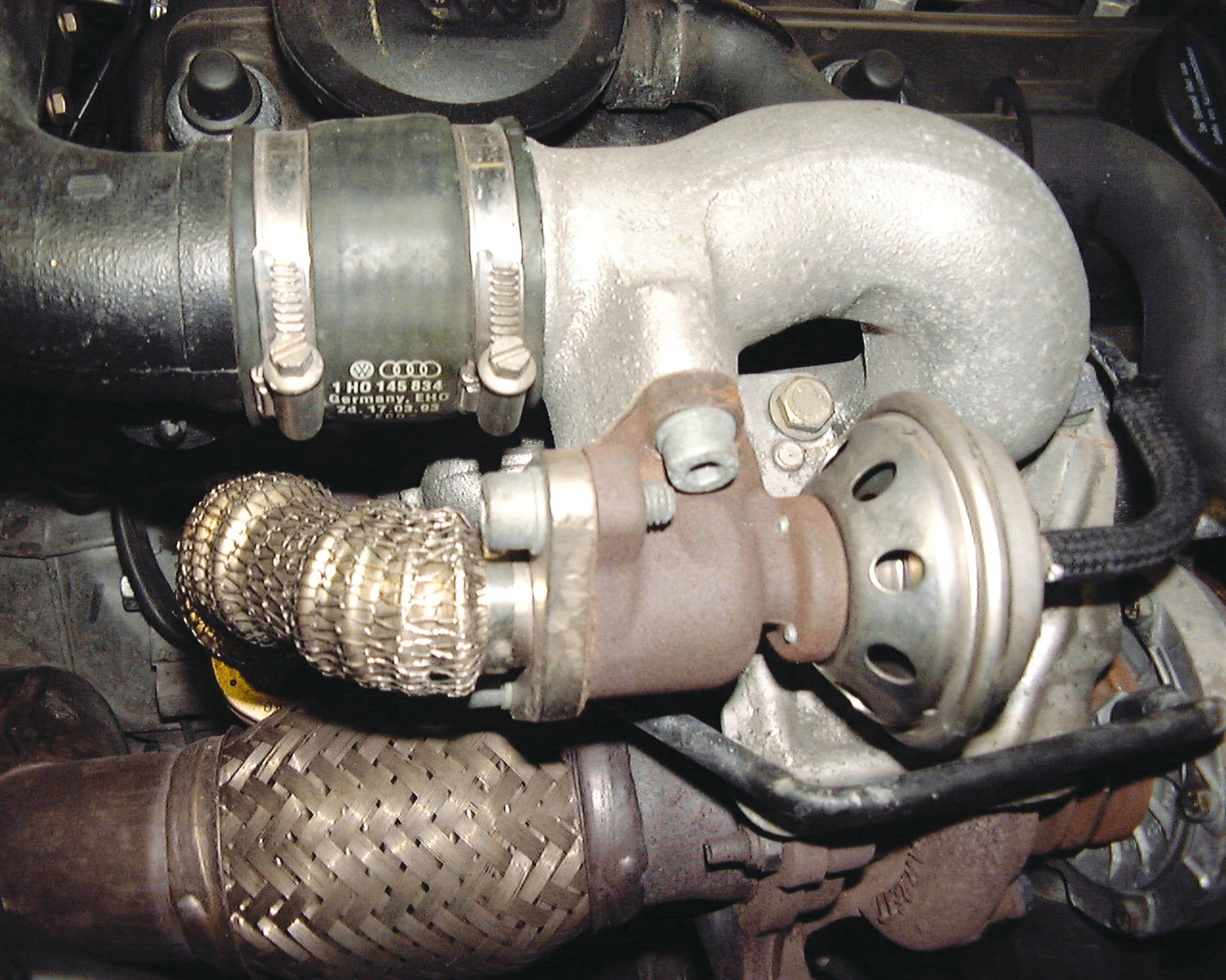 Built-in EGR valve