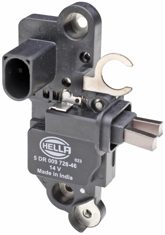 Illustration of a Hella multifunction controller for vehicles