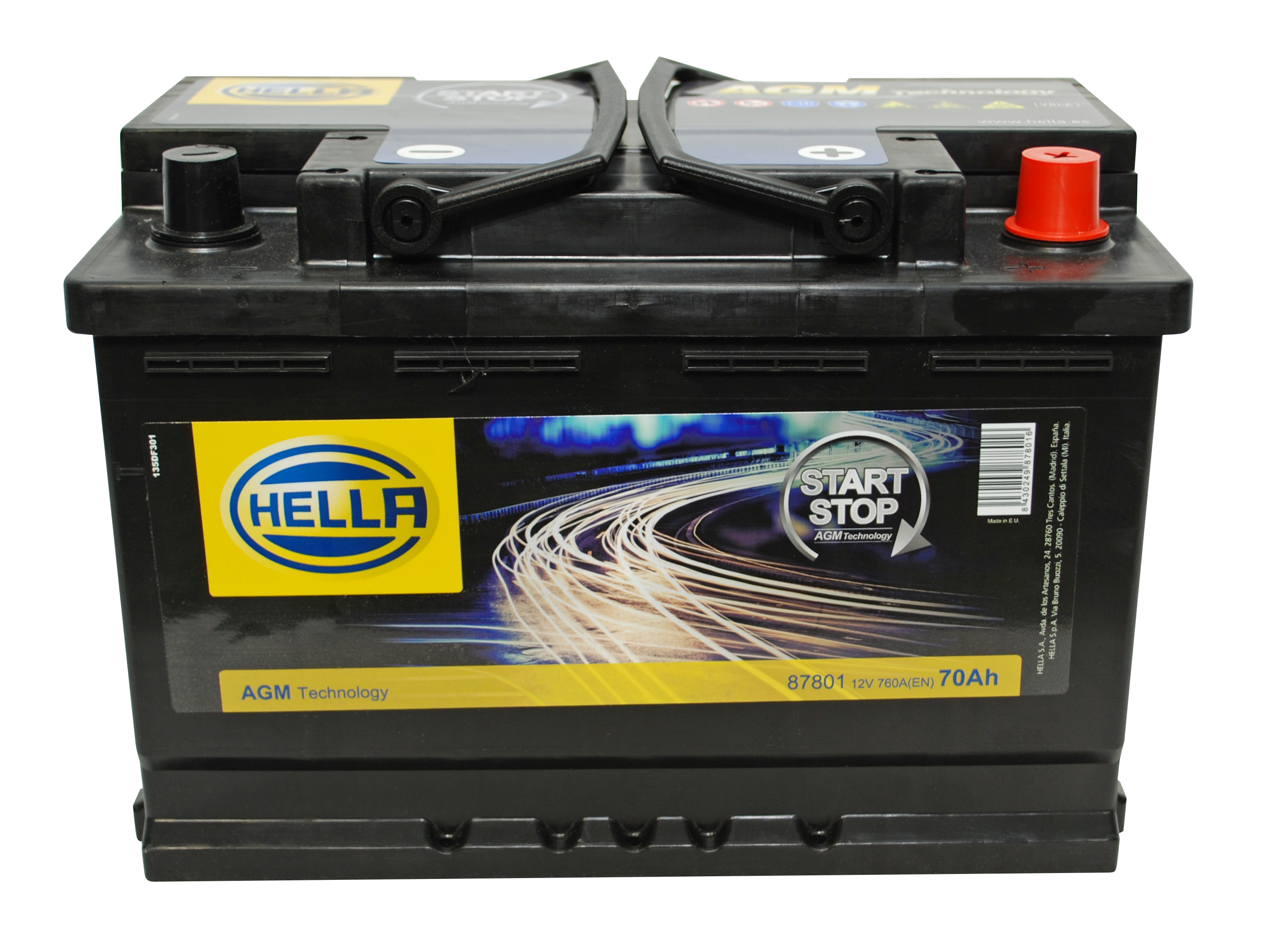 Automotive car batteries -> EFB Range