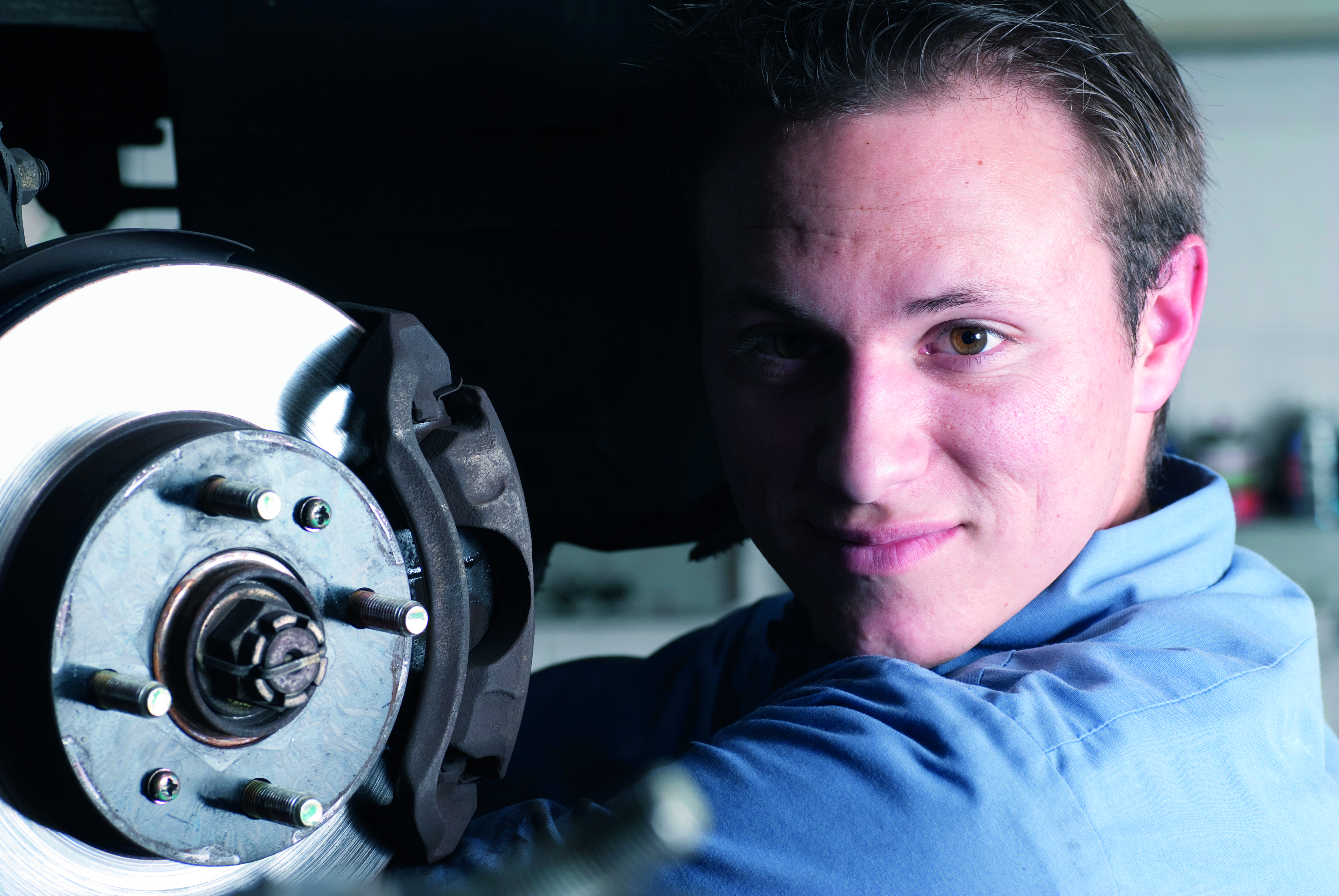 Checking the brakes