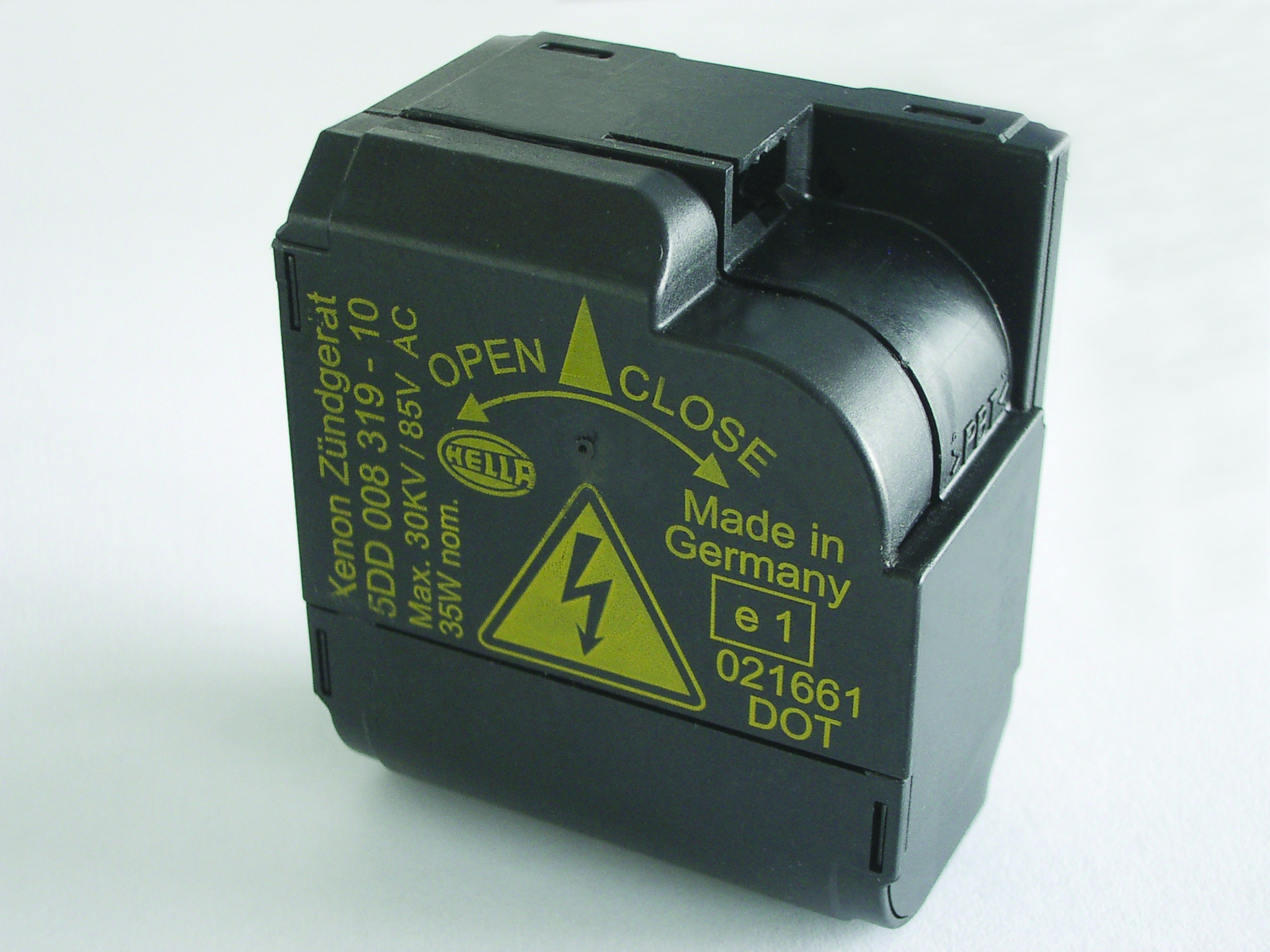 Xenon ballasts: Ignition module filtered