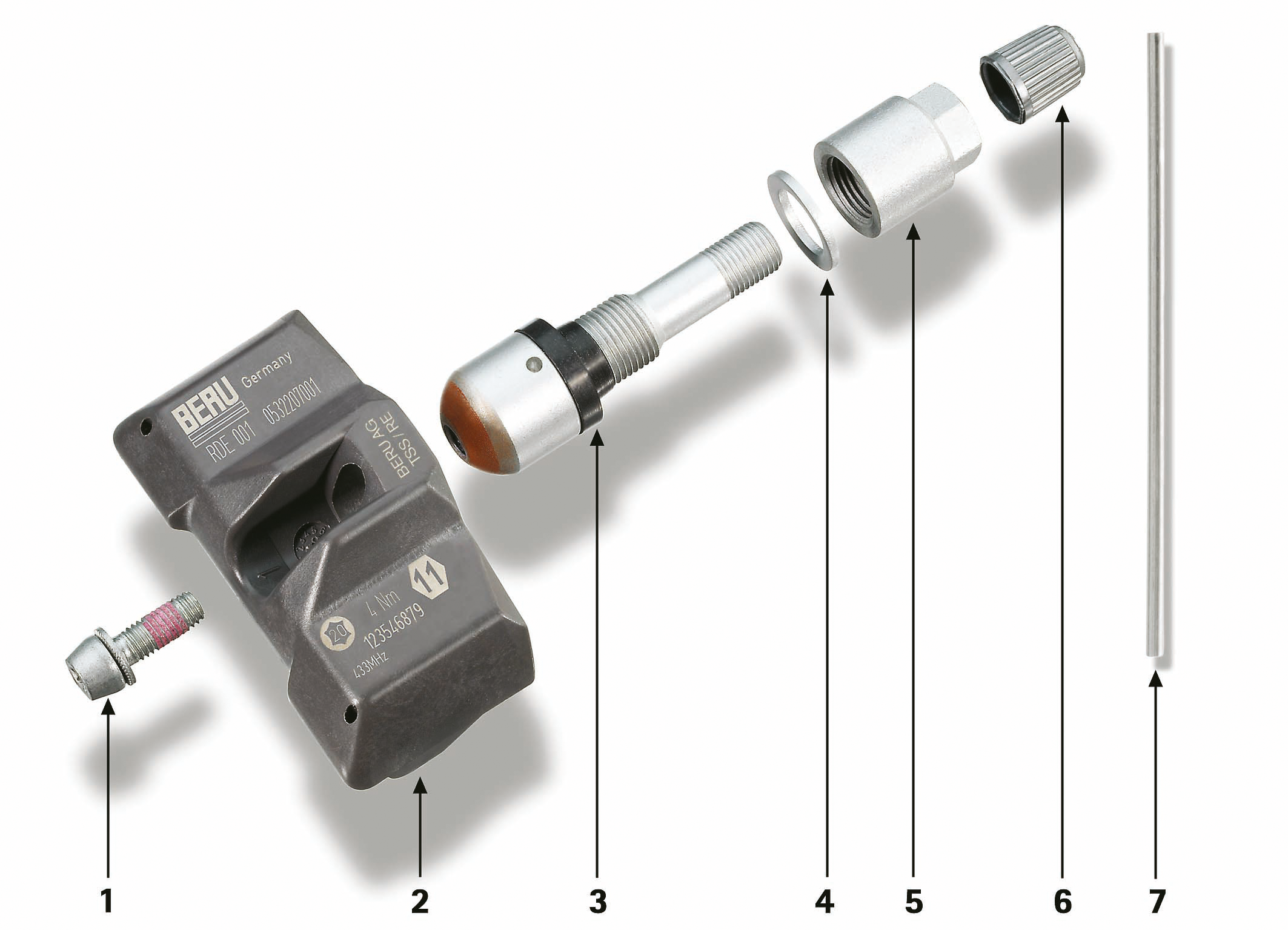 TSS BERU: Assembly of the wheel electronics