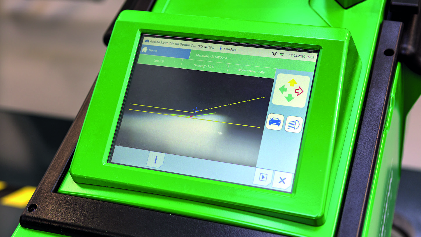 SEG V- Intuitive operation via touchscreen