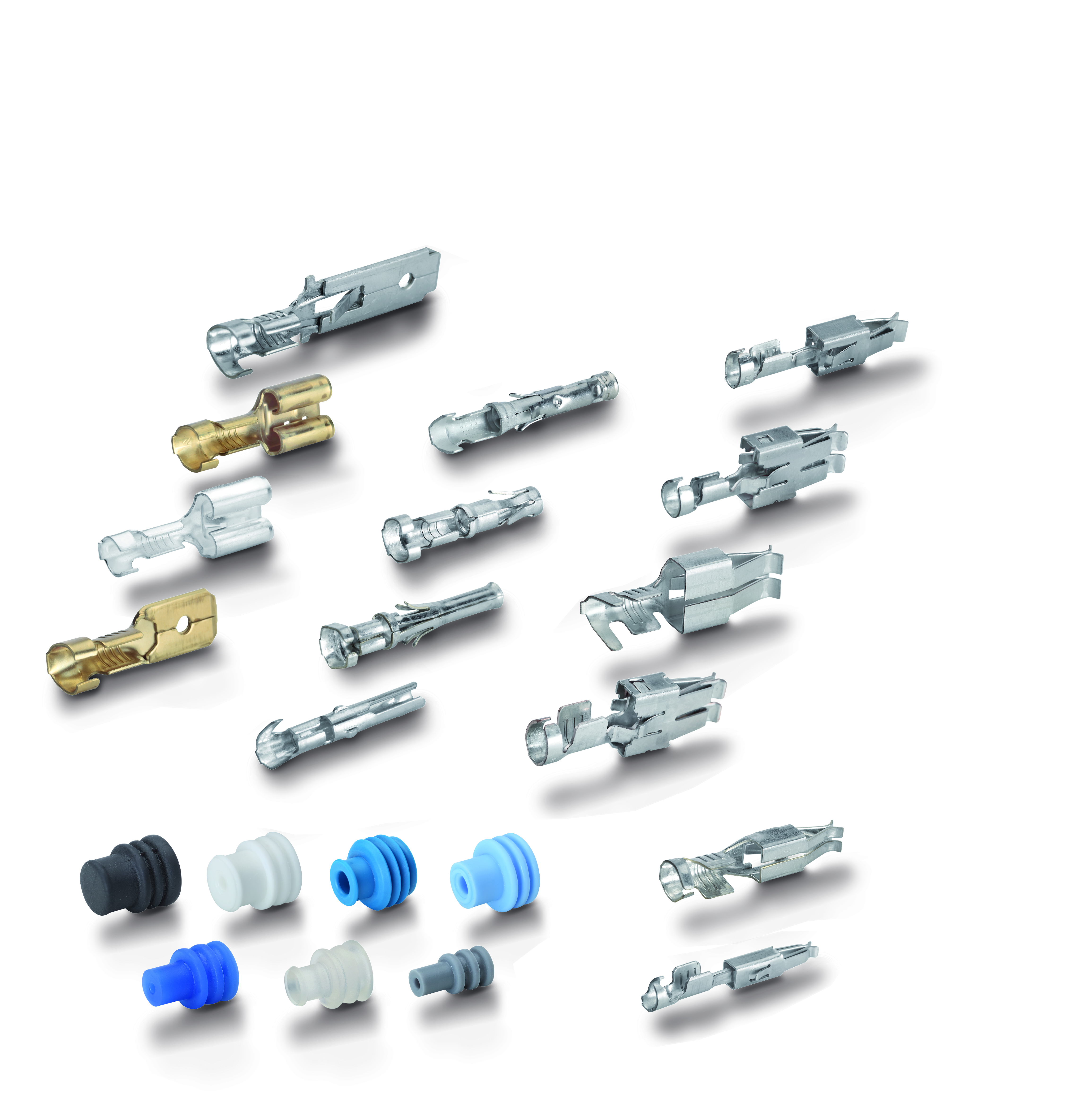 Non-insulated crimp connector