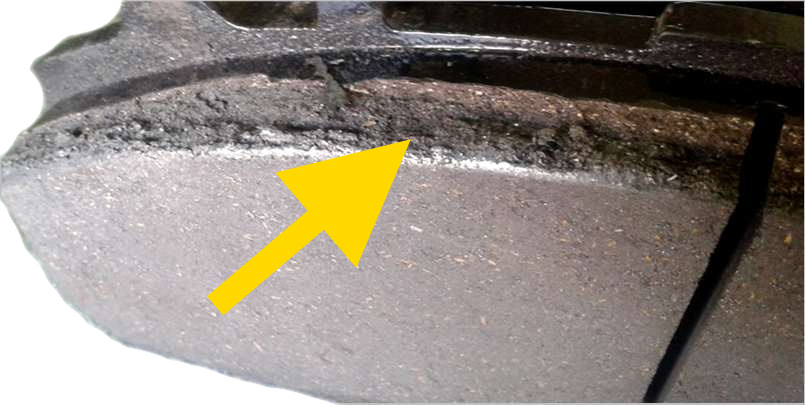 Material and edge spalling