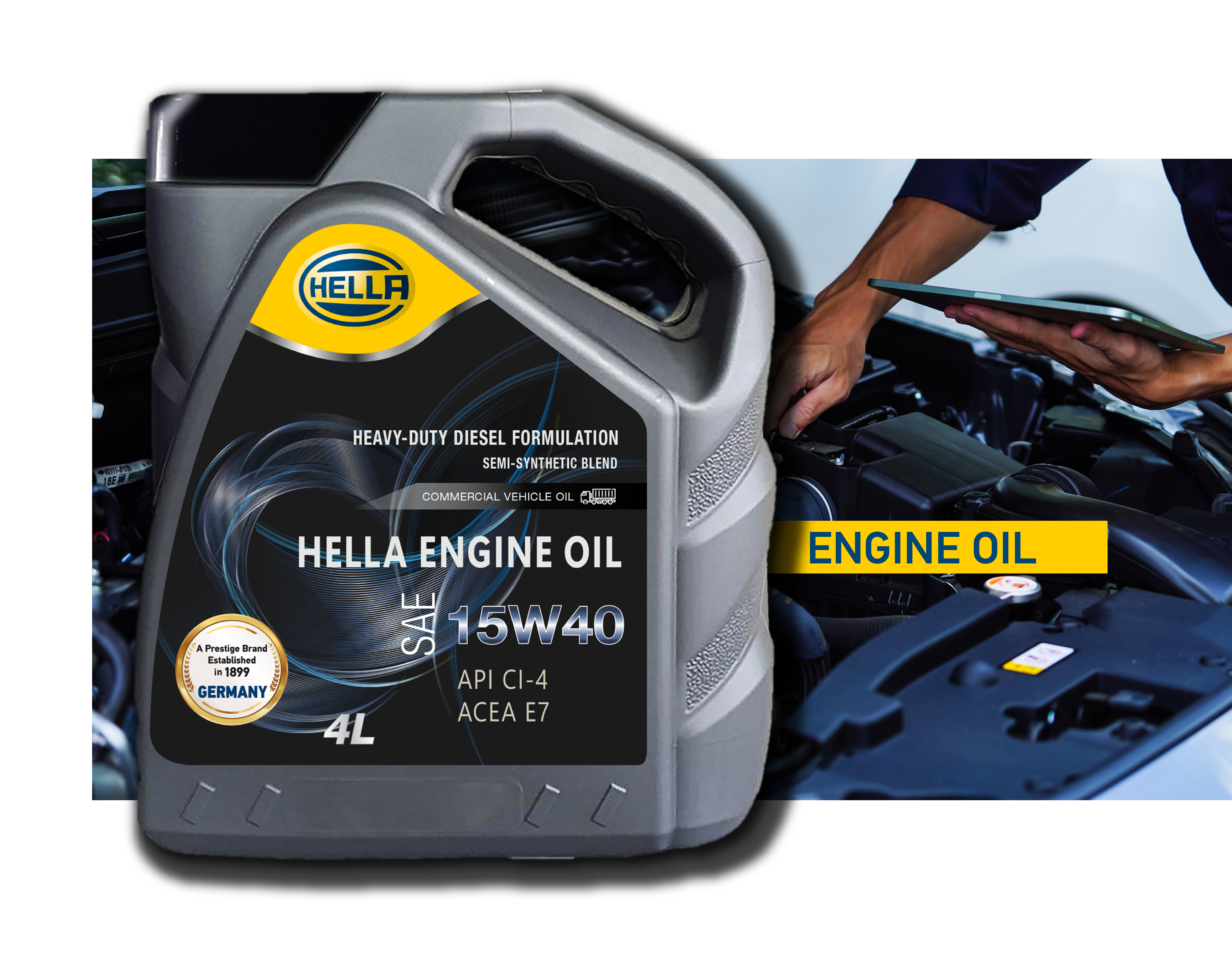 Lubricant product range - engine oil
