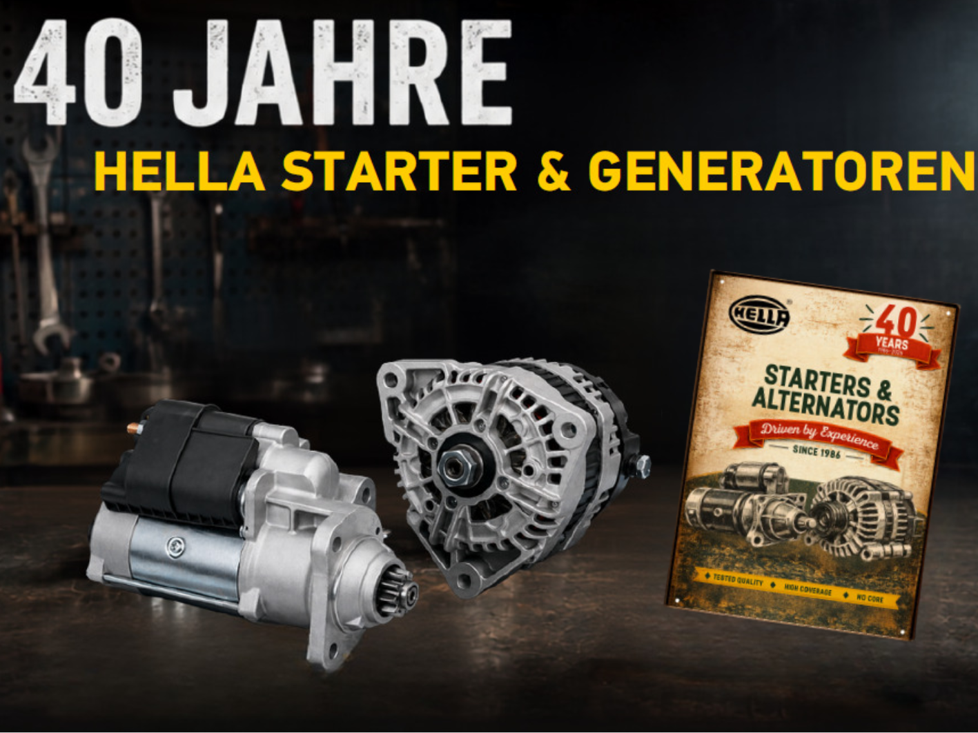 40 Jahre Starter & Generatoren
