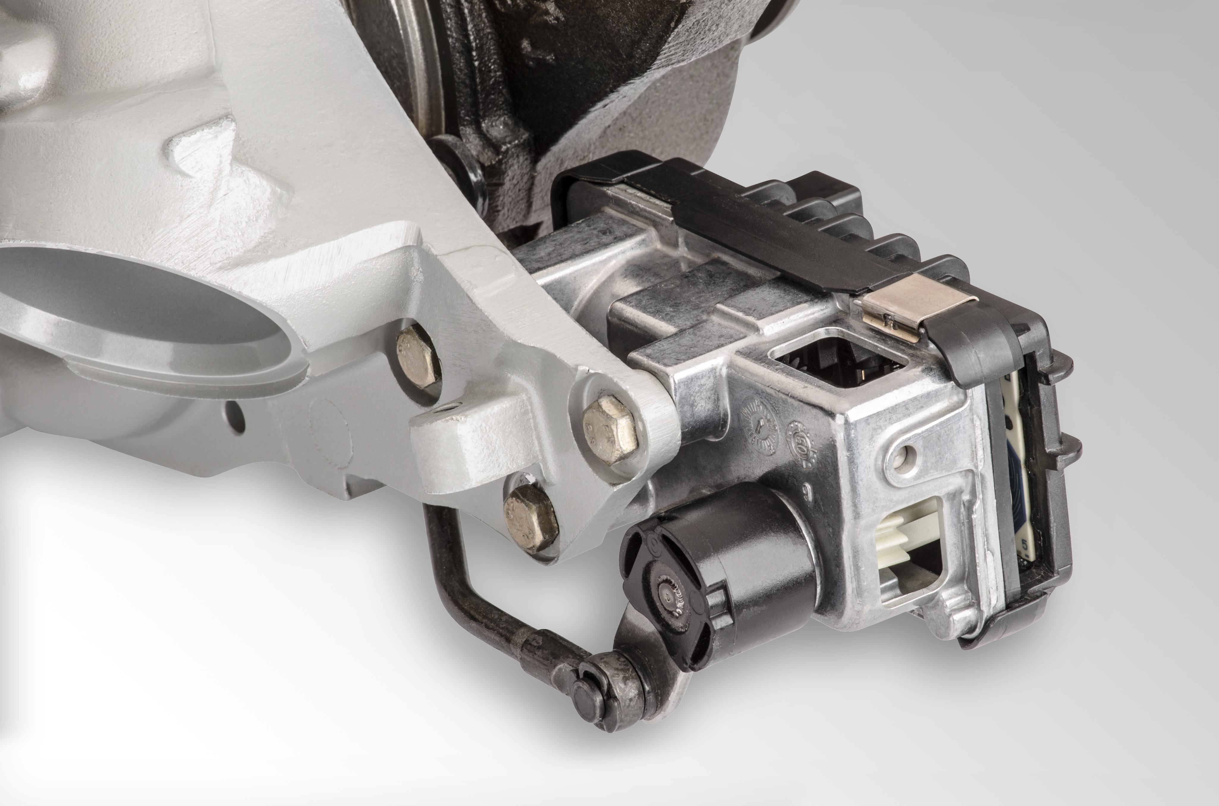 Check electronic boost pressure control turbocharger actuator