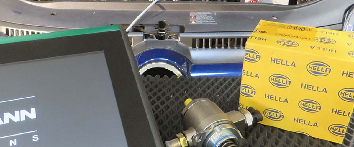 Checking a high-pressure fuel pump