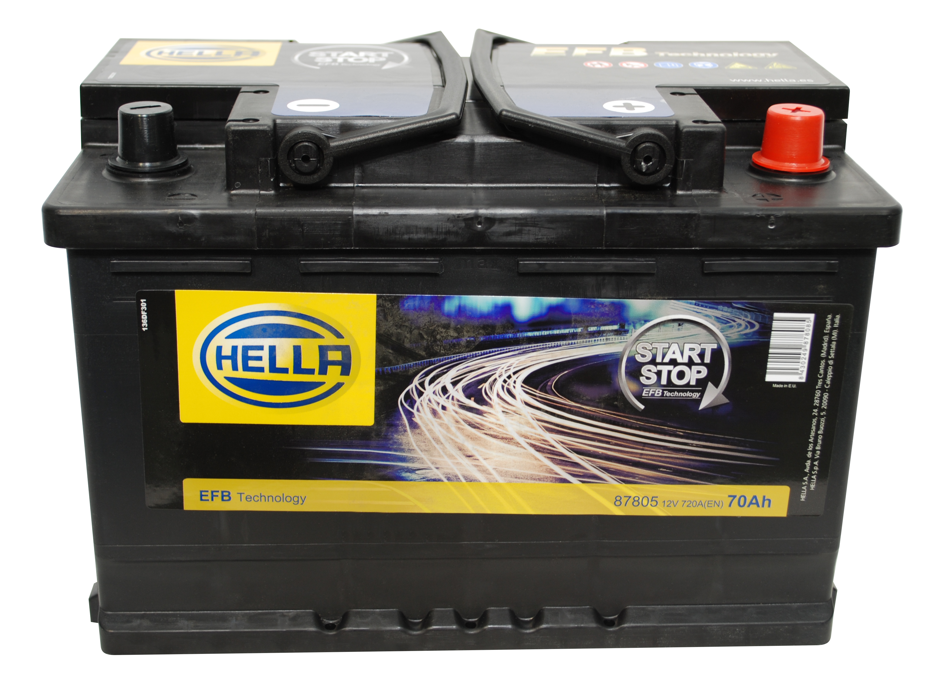 Automotive car batteries -> AGM Range